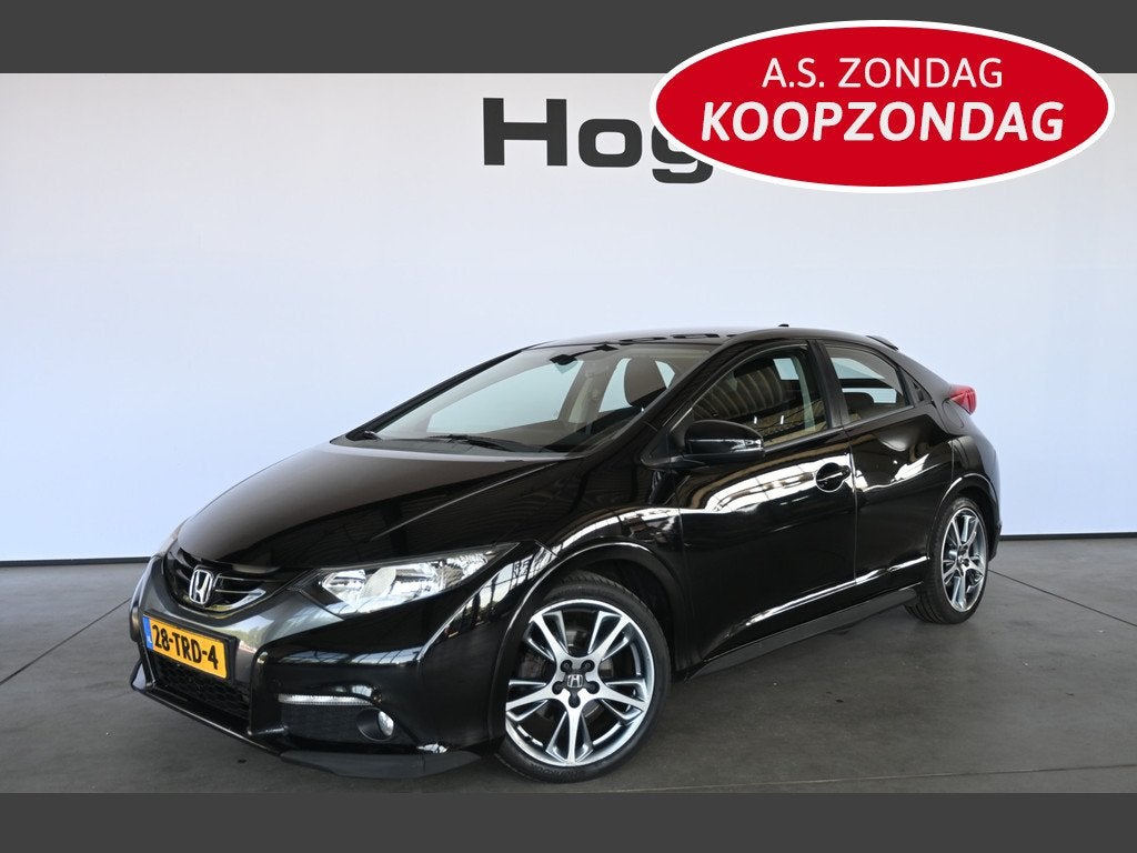 Honda Civic 1.8 Sport Cruise control Clima Camera CarPlay 10, Voorwielaandrijving, Euro 5, Stof, Gebruikt