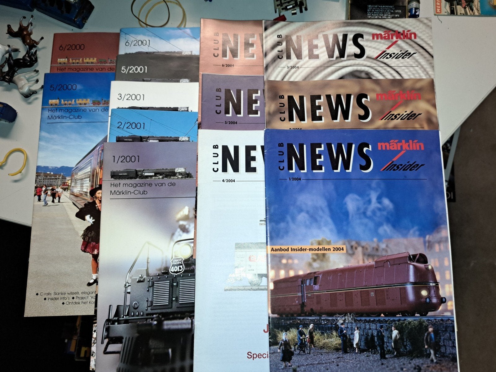 Div marklin insider bladen, Hobby en Vrije tijd, Wisselstroom, Zo goed als nieuw, Märklin, Boek, Tijdschrift of Catalogus