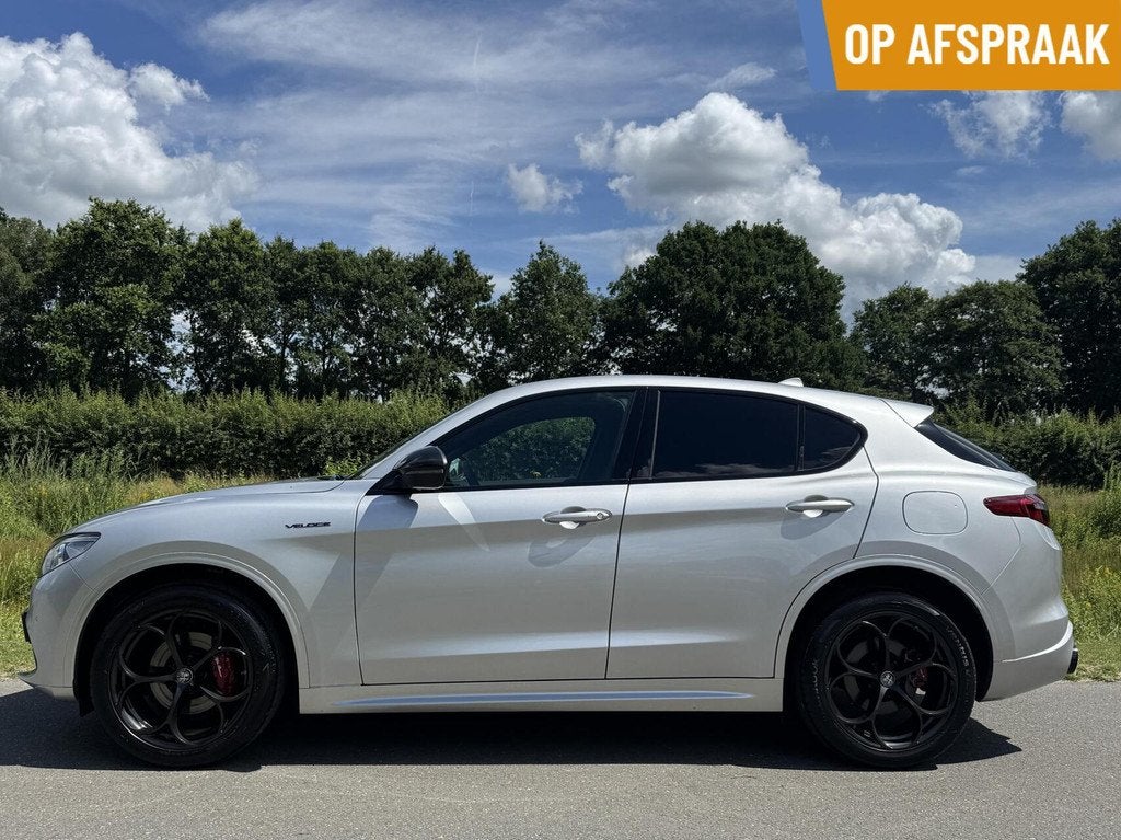 Alfa Romeo Stelvio 2.0t Q4 Veloce my21, 30dkm, Nieuwstaat, Auto's, Alfa Romeo, Bedrijf, Te koop, Stelvio, 4x4, ABS, Achteruitrijcamera