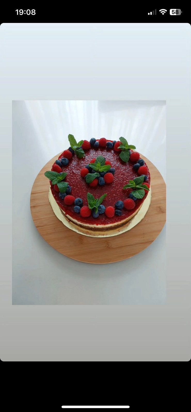 Cheescake, Huis en Inrichting, Keuken | Servies, Ophalen, Zo goed als nieuw, Glas, Overige stijlen