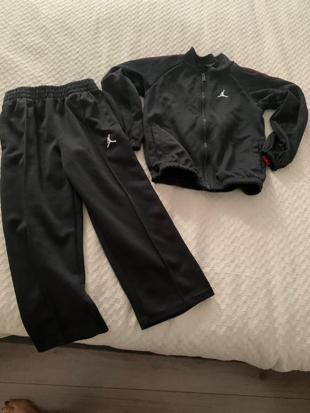 Jordan trainingspak maat 116 (5/6 jaar), Ophalen of Verzenden, Gebruikt, Jongen of Meisje, Setje