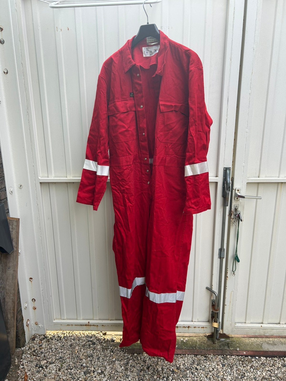 KLM Kleding BHV Overall - Perfect voor Carnaval Maat 56, Carnaval, Maat 56/58 (XL), Ophalen of Verzenden, Zo goed als nieuw