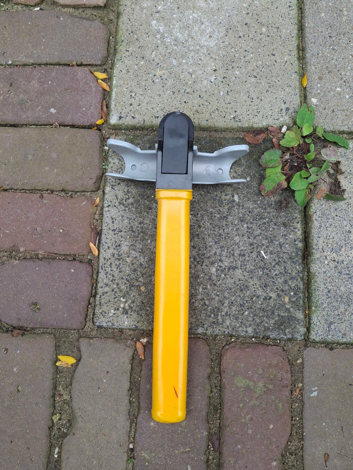 Stuurklem geel – auto / stuurvergrendeling, Ophalen of Verzenden