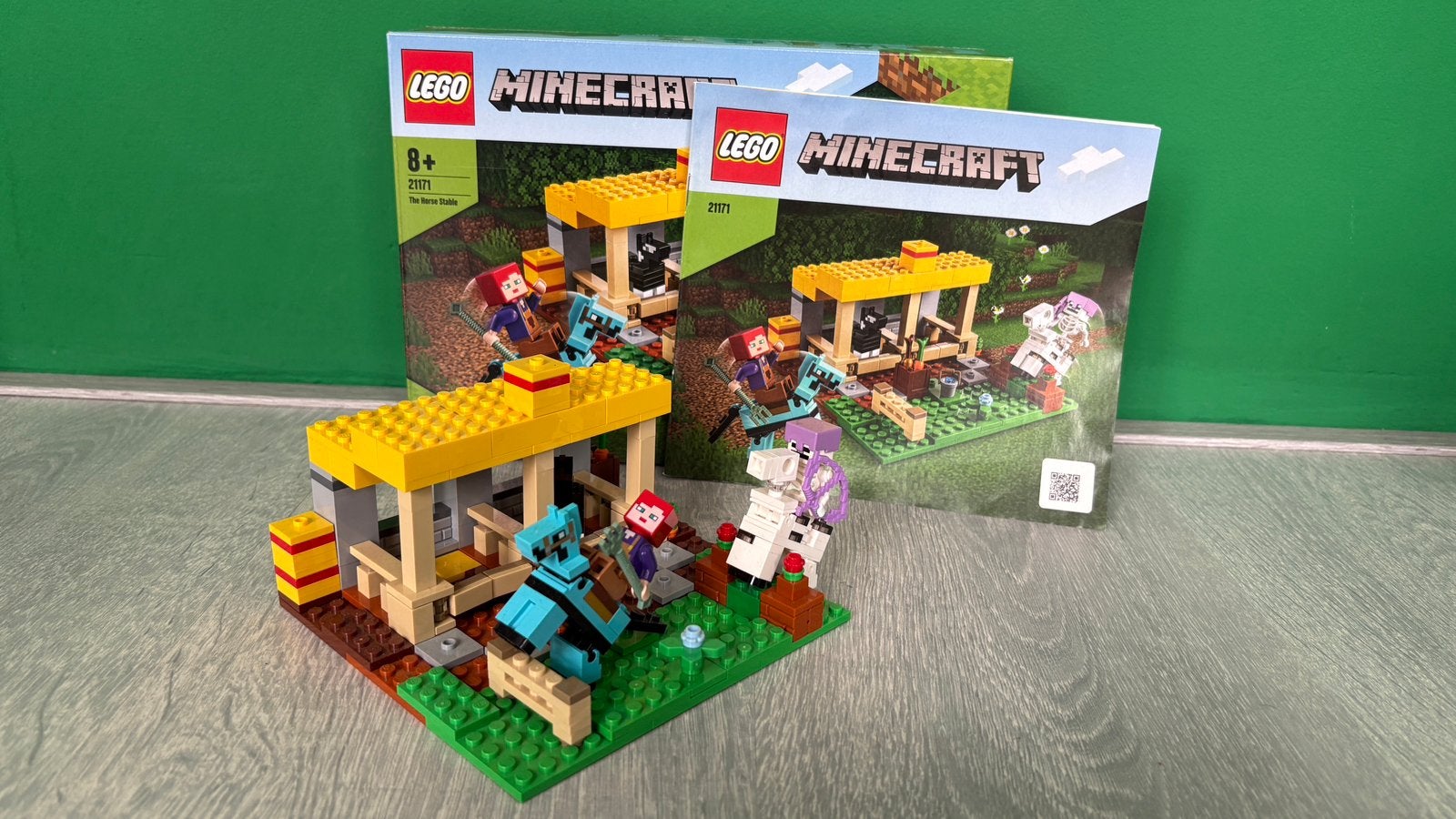 Lego Minecraft Paardenstal (21171), Ophalen of Verzenden, Zo goed als nieuw