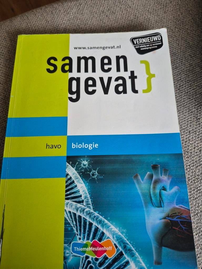 samengevat HAVO biologie, Ophalen of Verzenden, Zo goed als nieuw, HAVO, Biologie