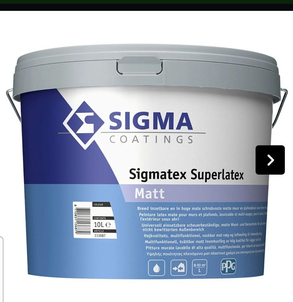 Sigma verf olijf groen, Ophalen, 5 tot 10 liter, Groen, Verf