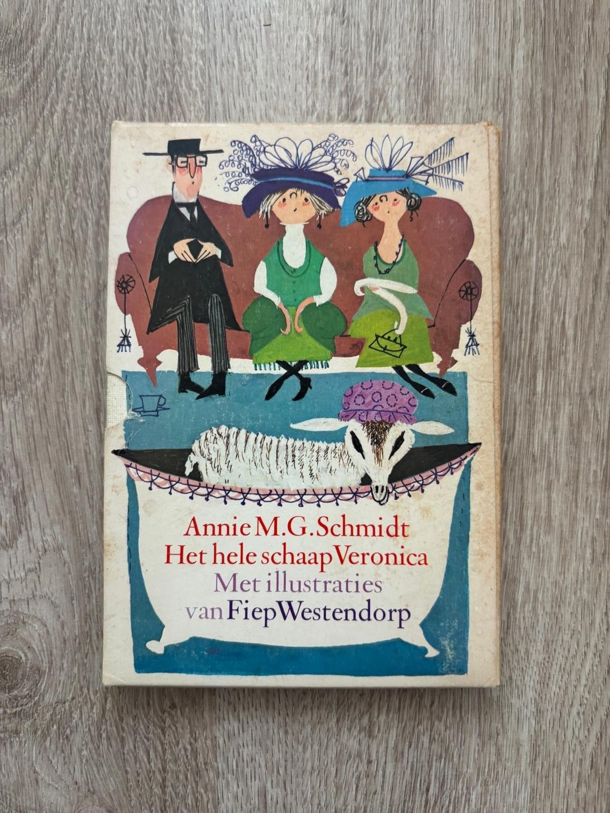 Het hele schaap Veronica - Annie M.G. Schmidt (Vintage 1972), Boeken, Ophalen of Verzenden, Gelezen, Fictie algemeen