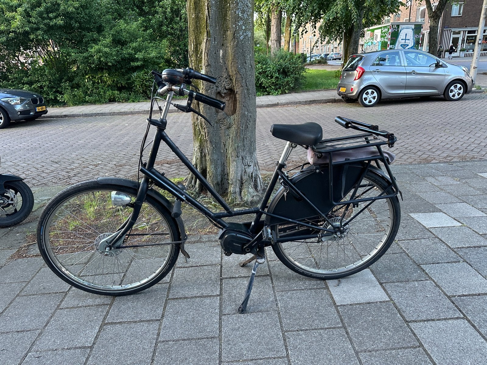 Elektrische fiets Azor, defecte middenmotor, werkende accu, Gebruikt, 51 tot 55 cm, 50 km per accu of meer, Ophalen
