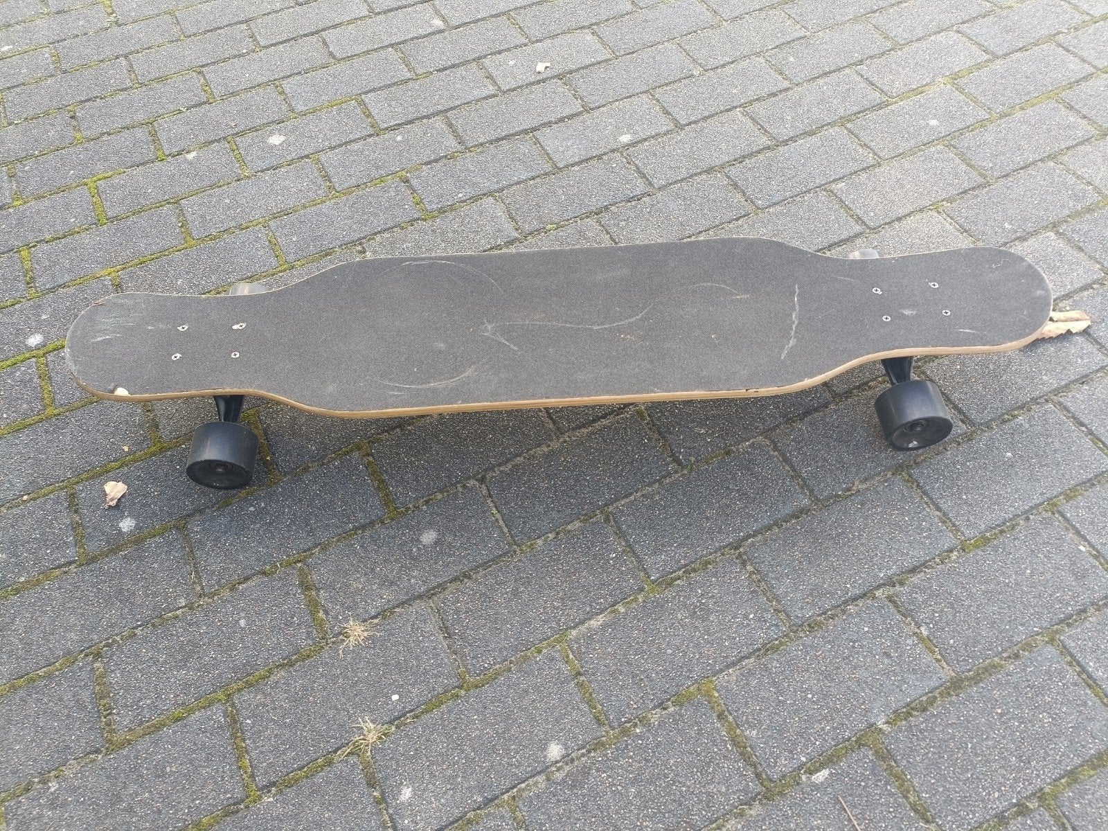 Longboard met bliksemprint - Zo goed als nieuw, Ophalen, Zo goed als nieuw, Skateboard, Longboard