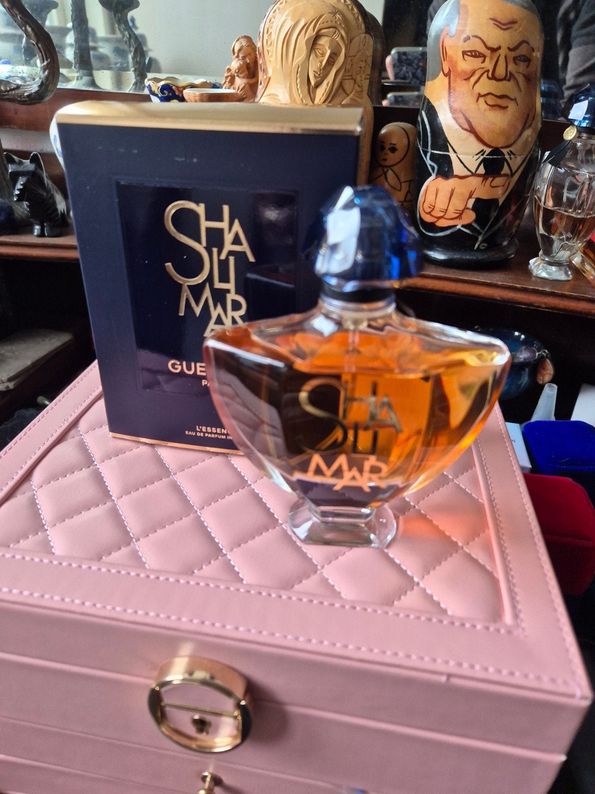 Shalimar L'ESSENCE Eau de Parfum 90ML Fles, Sieraden, Tassen en Uiterlijk, Ophalen of Verzenden, Zo goed als nieuw