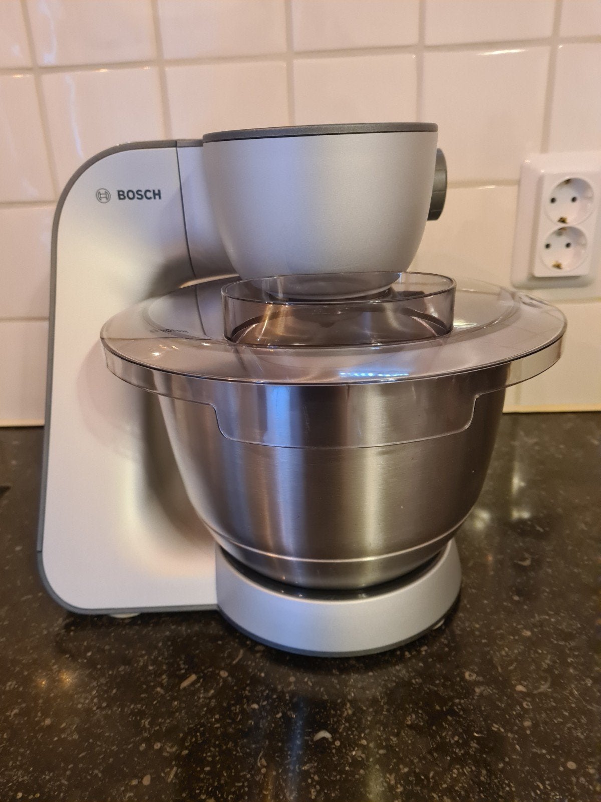 Bosch MUM5 keukenmachine - Zo goed als nieuw, Ophalen of Verzenden, Zo goed als nieuw, Vaatwasserbestendig, 3 snelheden of meer