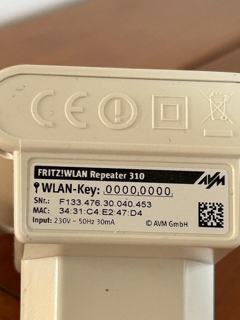 Fritzbox repeater 2 stuks, Ophalen