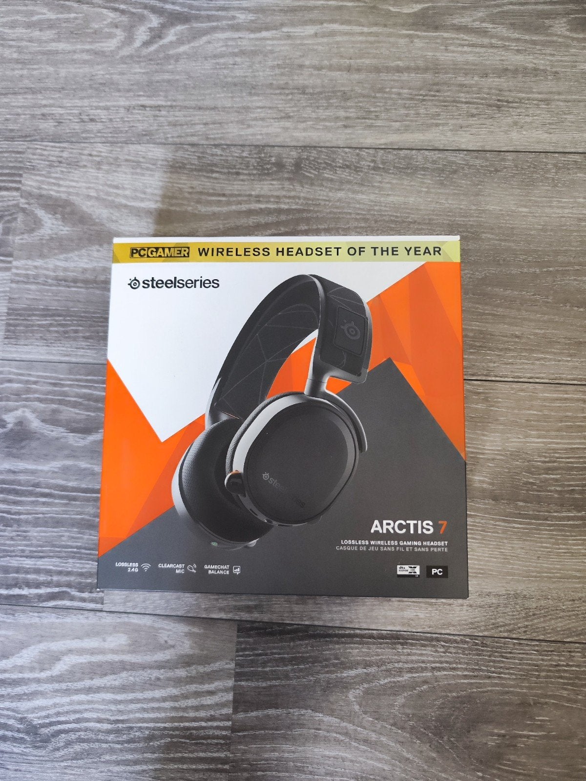 Steelseries Arctis 7 (2019), Computers en Software, Headsets, Ophalen, Gebruikt, Mute-functie, SteelSeries