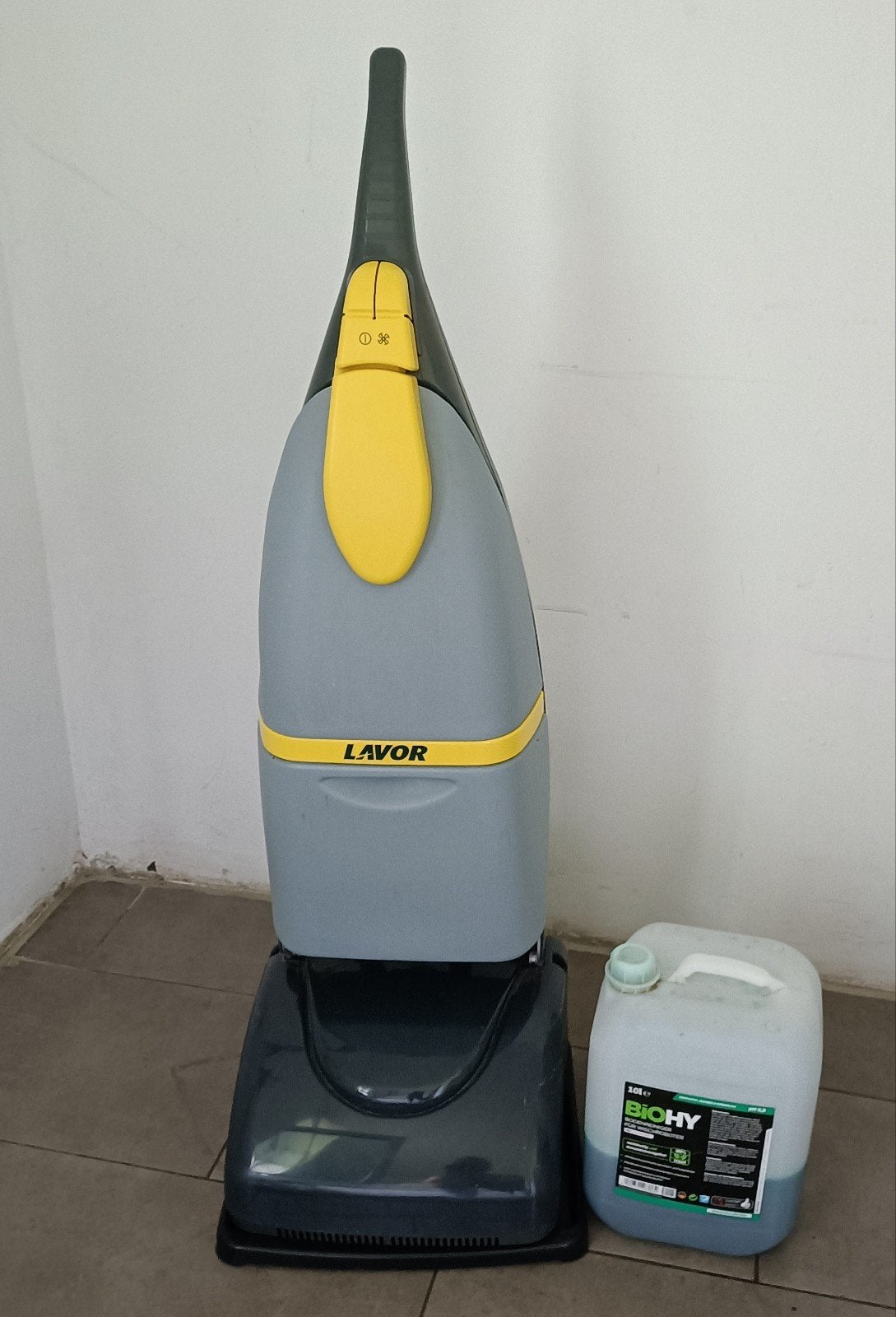 Schrobmachine, Ophalen, Gebruikt