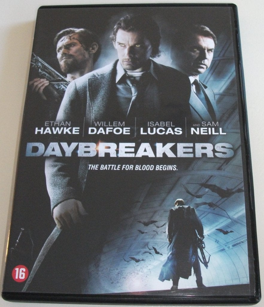 Dvd *** DAYBREAKERS *** The battle for blood begins, Vampiers of Zombies, Engels, Vanaf 16 jaar, Nederlands