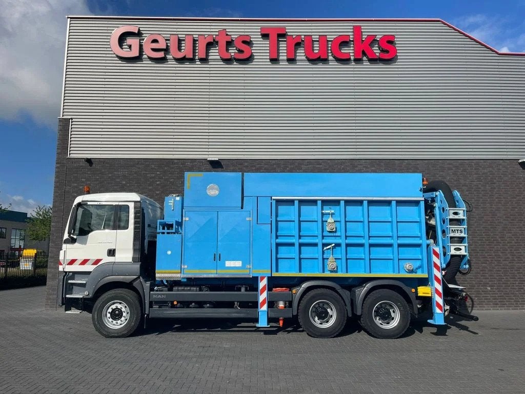 MAN MTS SAUGBAGGER/SUCTIONEXCAVATOR/GRONDZUIGER (bj 2014), Auto's, Automaat, Euro 6, MAN, Wit