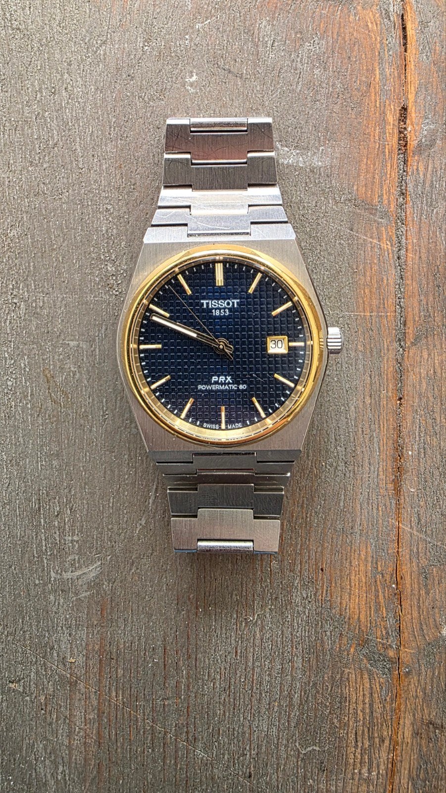 Tissot PRX bucherer edition, Sieraden, Tassen en Uiterlijk, Ophalen of Verzenden, Zo goed als nieuw, Staal, Overige merken