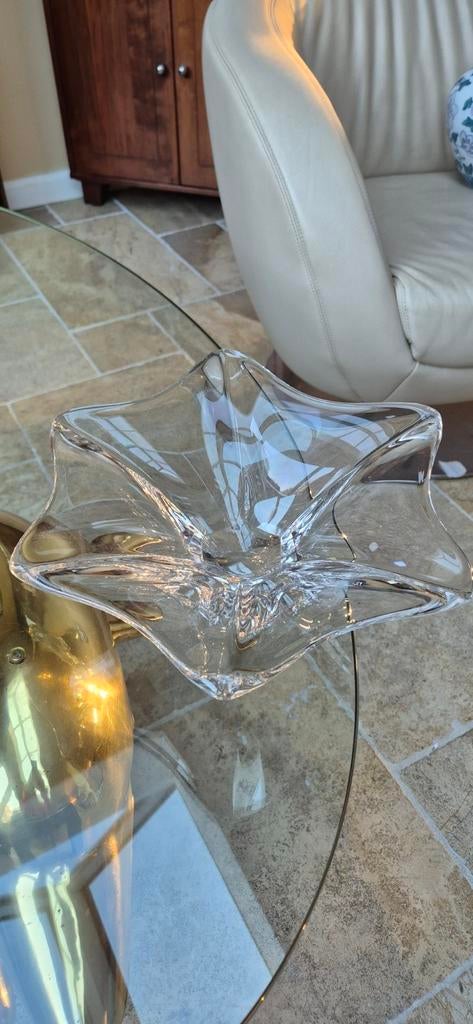 Prachtige handgemaakte Murano glazen schaal - 30cm, Ophalen of Verzenden