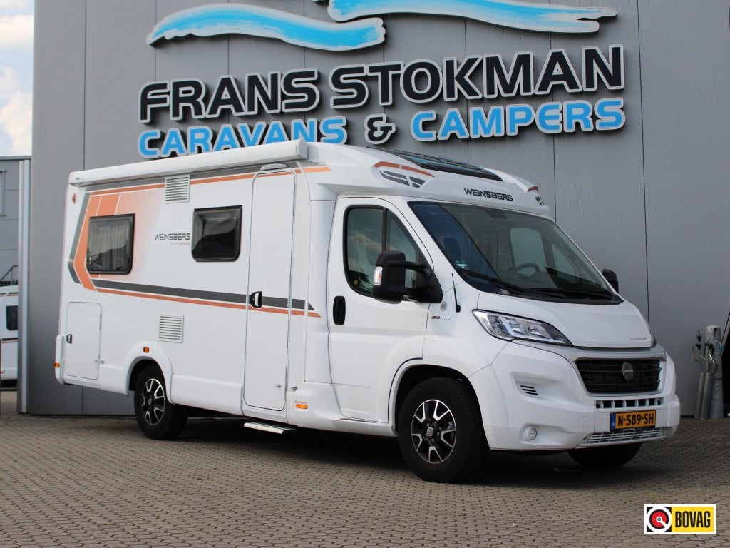 Weinsberg CaraCompact Pepper 600 MF 9Trp Automaat Nieuwstaat, Caravans en Kamperen, Campers, Automaat, Weinsberg, Ringverwarming