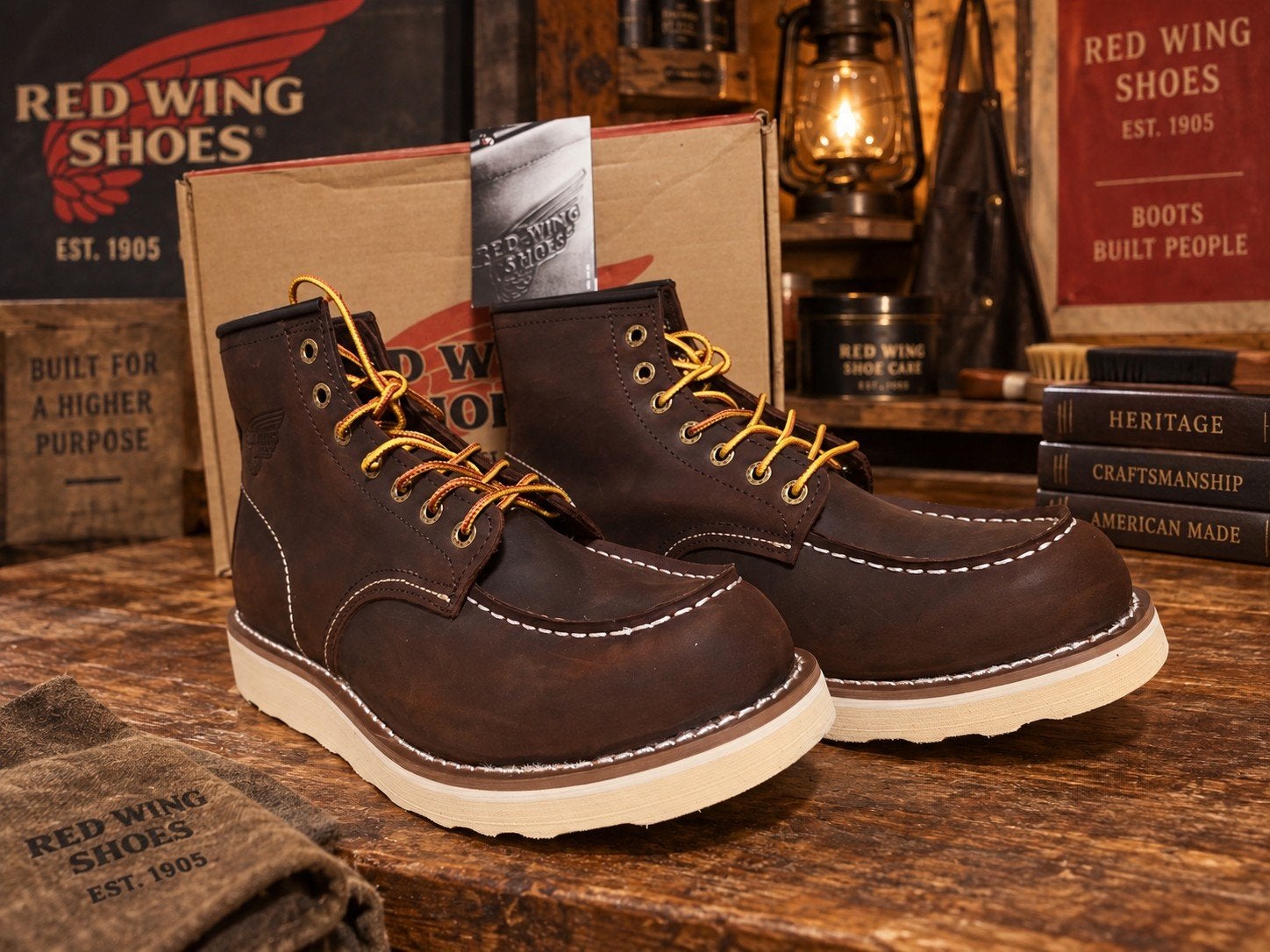 Red Wing Shoes 8875 Coffee - Nieuw in doos - Maat 9, Kleding | Heren, Bruin, Nieuw, Ophalen of Verzenden, Red Wing Shoes