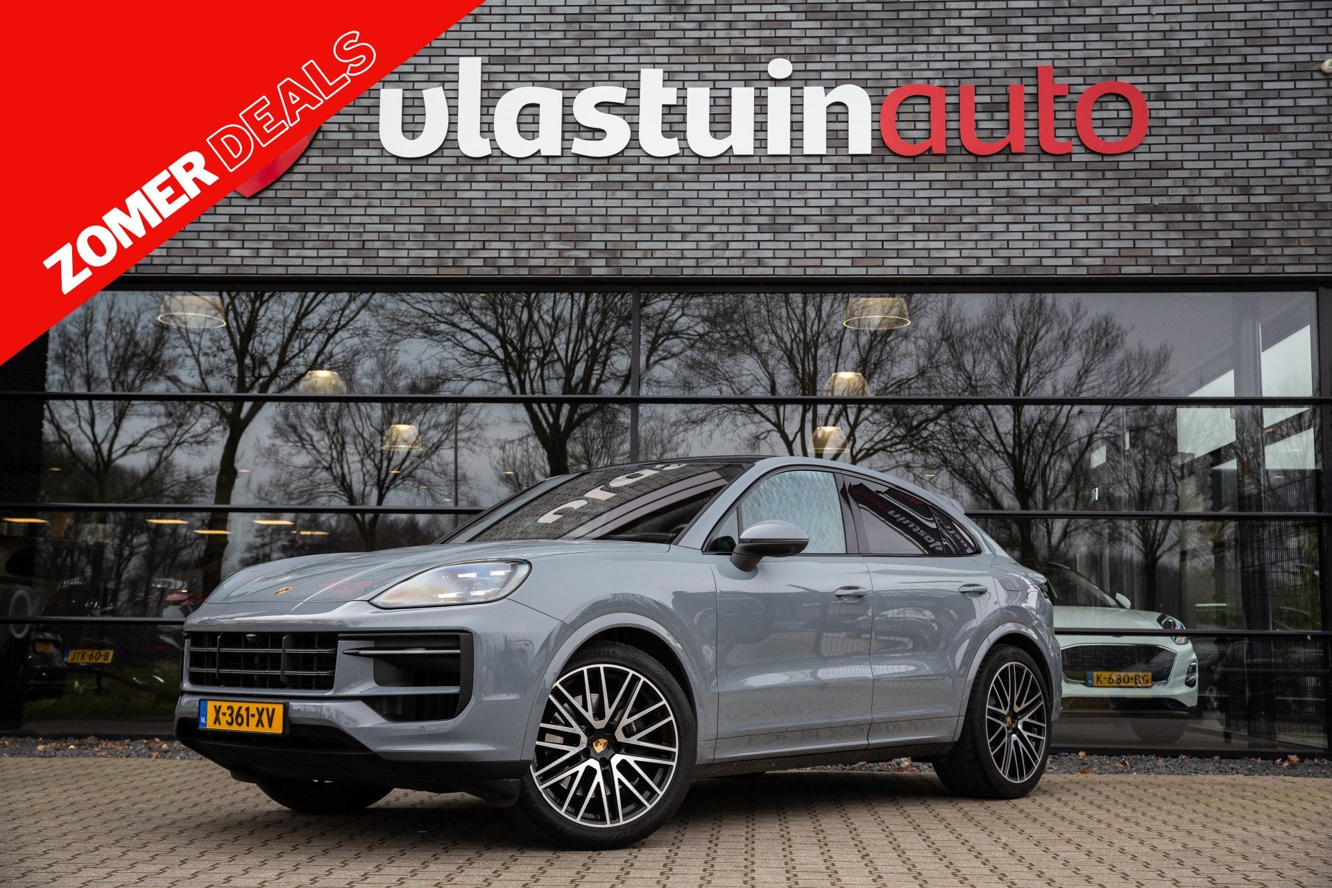 Porsche Cayenne Coupé 3.0 E-Hybrid , Arctic Grey, SportDesi, Automaat, Gebruikt, Euro 6, 2995 cc