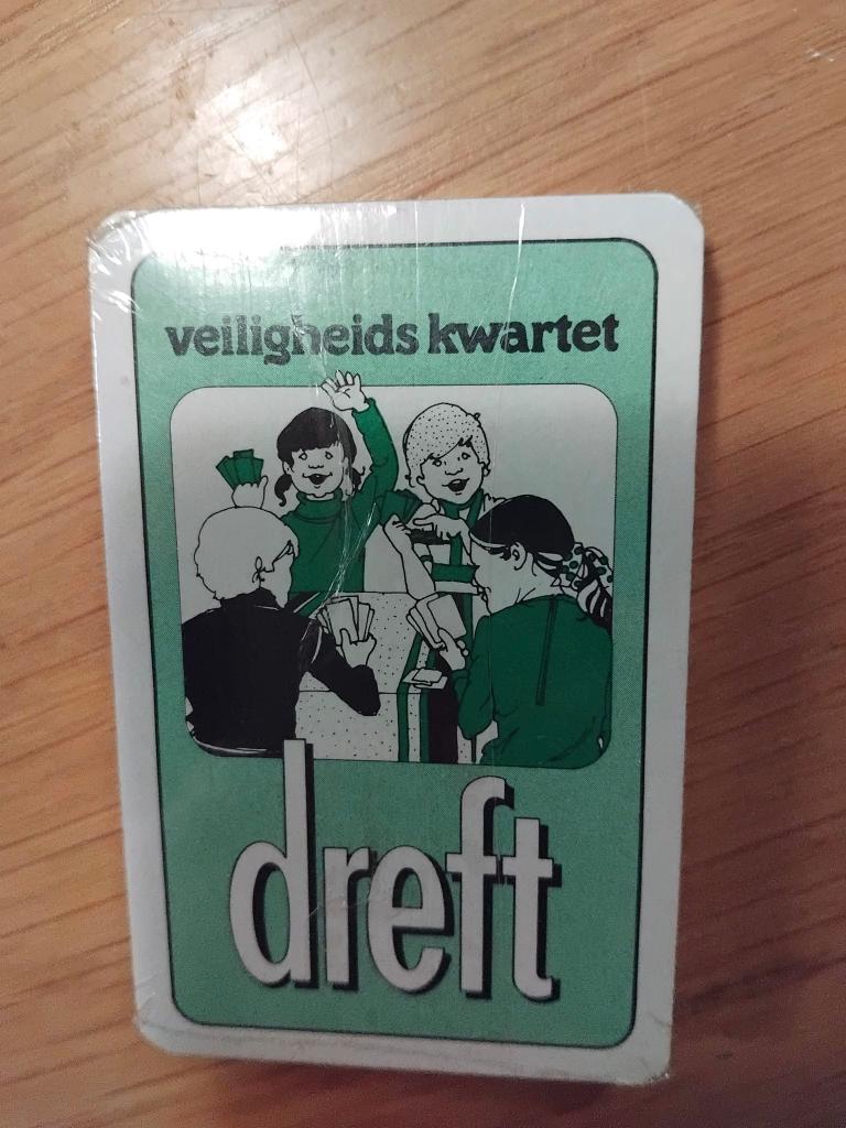 Kwartetspel Dreft Veiligheids kwartet Verkeer nog ingeseald, Verzamelen, Ophalen of Verzenden, Nieuw, Kwartet(ten)