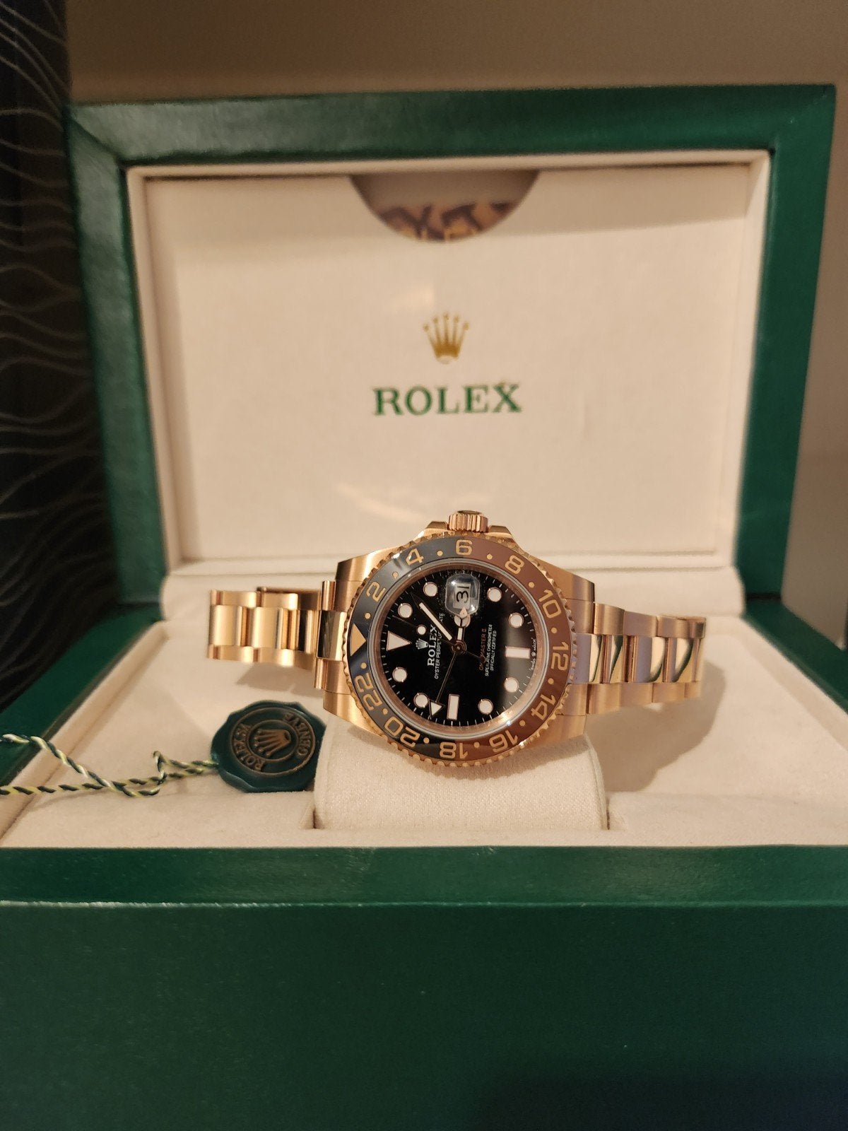 Rolex GMT Roothbeer, Ophalen of Verzenden, Nieuw, Staal, Rolex