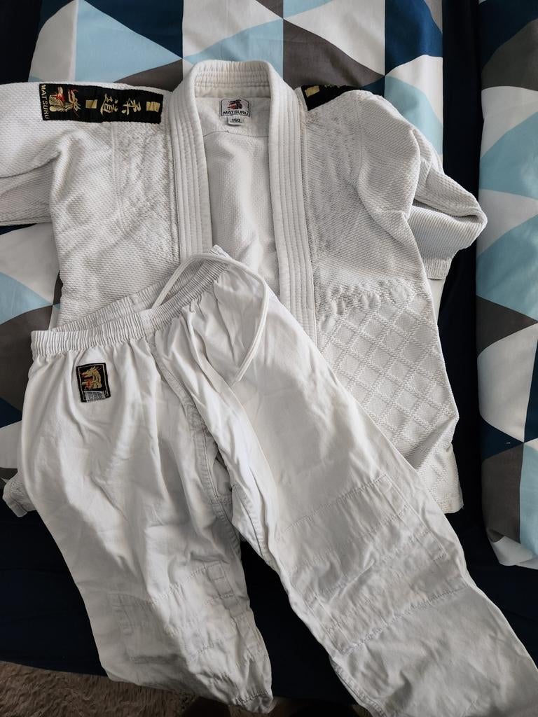 Matsuru judopak maat 150, Maat XS of kleiner, Ophalen of Verzenden, Zo goed als nieuw, Judo