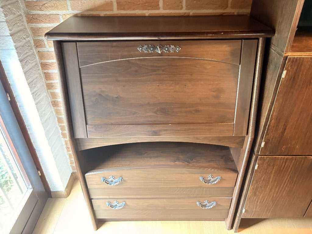 Houten Secretaire, Ophalen, Gebruikt, Vintage/antiek