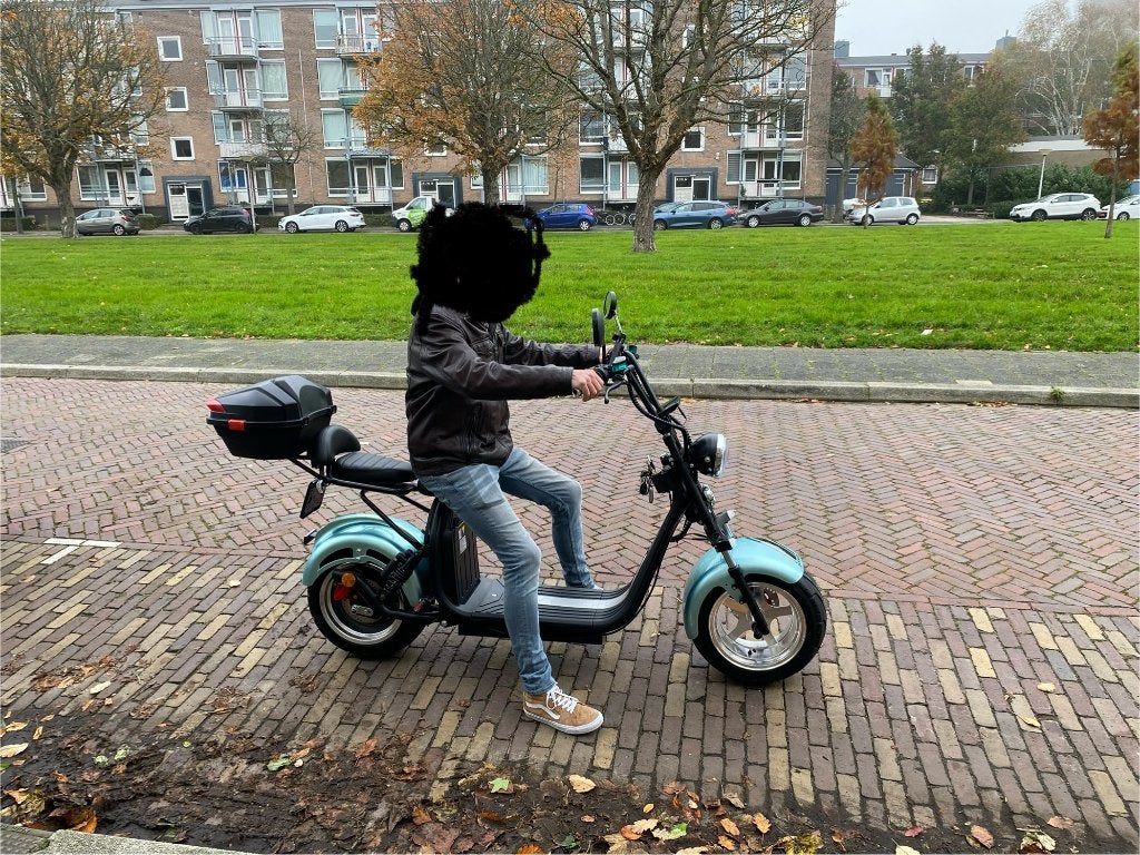 E-chopper E-gen 4.0 groen amper gebruikt, Elektrisch, Zo goed als nieuw, Ophalen, Overige merken