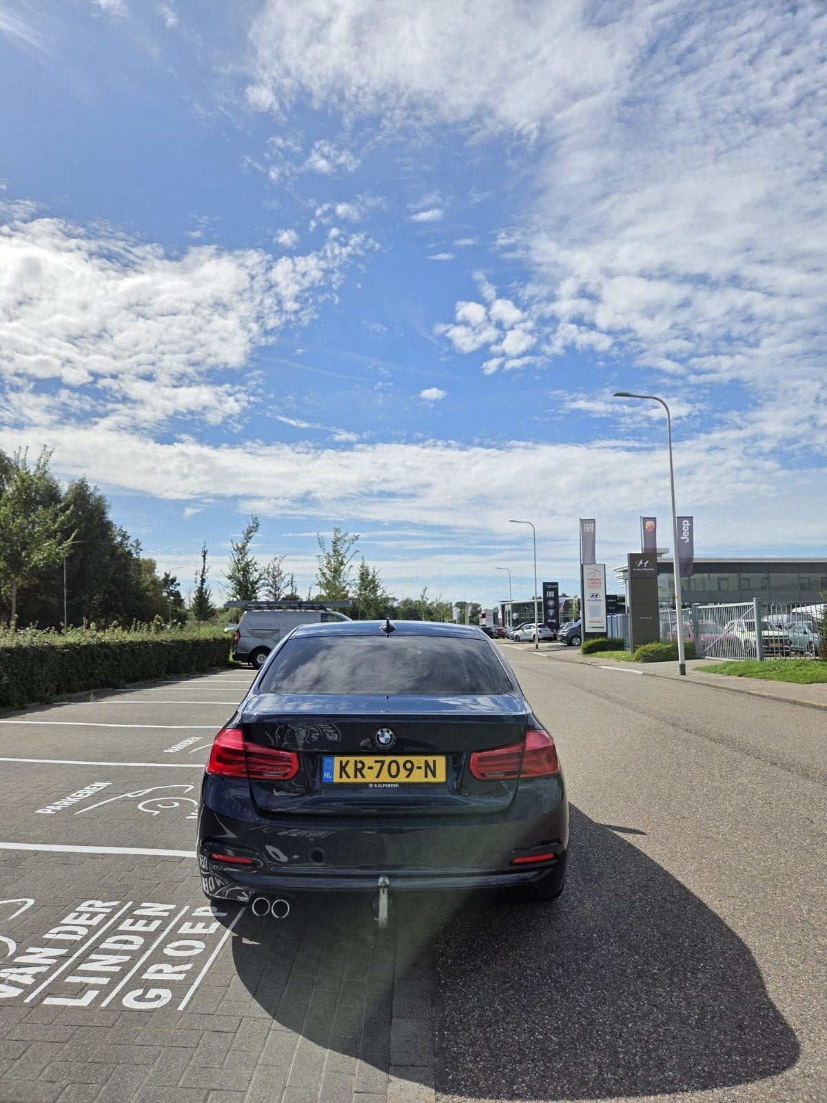 BMW 3-Serie 320d 163pk Efficientdynamics Ed. Aut 2016 Blauw, Auto's, Automaat, 745 kg, Achterwielaandrijving, 4 cilinders