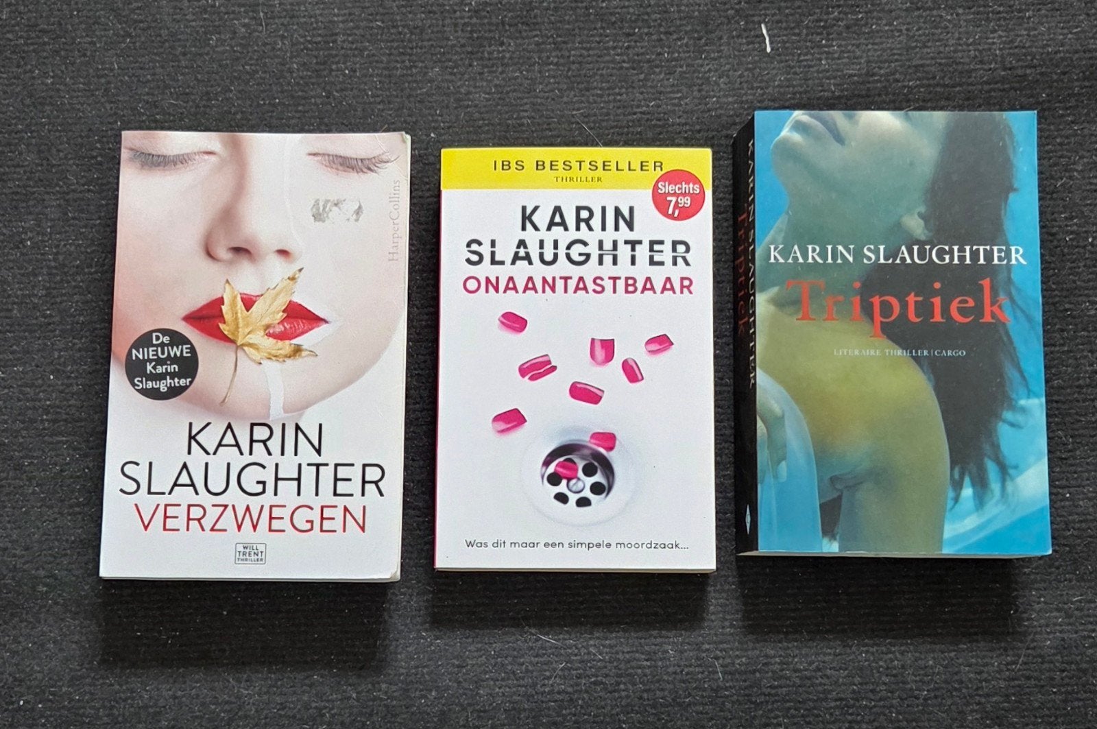 Karin Slaughter pakket 3 boeken, Ophalen, Gelezen, Karin Slaughter, Nederland