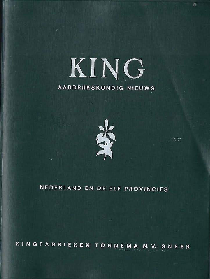 KING MAPJE MET KAARTJES VAN NEDERLAND EN DE ELF PROVINCIES, Nieuw, Landkaart, 1800 tot 2000, Nederland