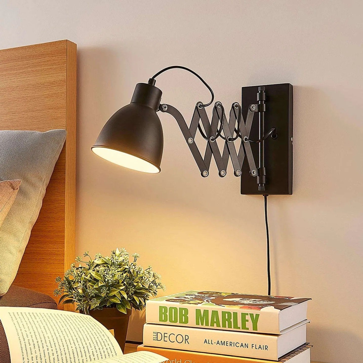Wandlamp industriele wandlamp zwart nieuw, Huis en Inrichting, Lampen | Wandlampen, Ophalen of Verzenden, Nieuw, Metaal, Zwart