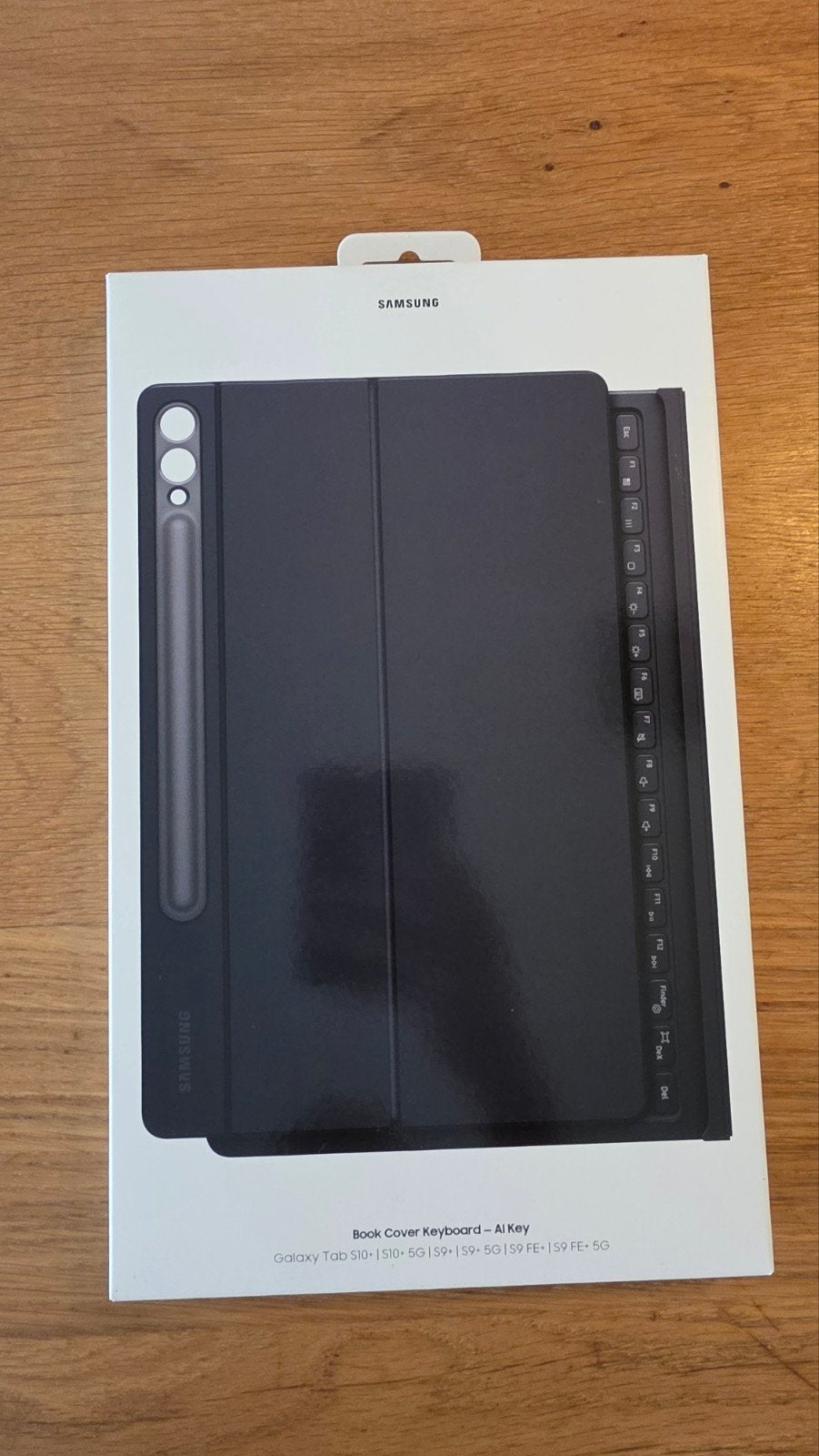 Samsung Book Cover Keyboard Galaxy Tab S9 FE+/S9+/S10+, 11 inch, Bescherming voor- en achterkant, Ophalen of Verzenden, Zo goed als nieuw