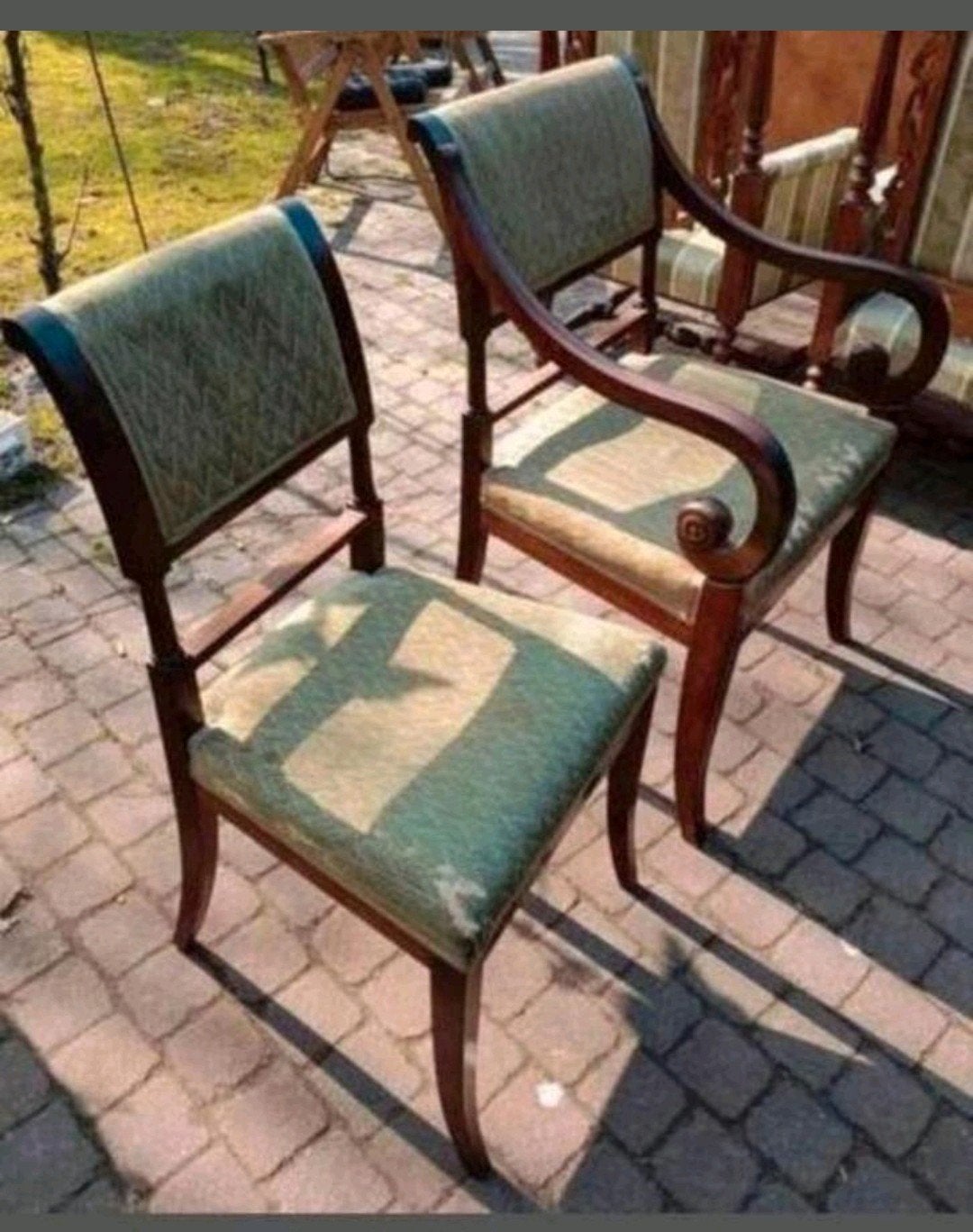 Antieke fauteuils met geleefde uitstraling, Antiek en Kunst, Antiek | Meubels | Stoelen en Banken, Ophalen