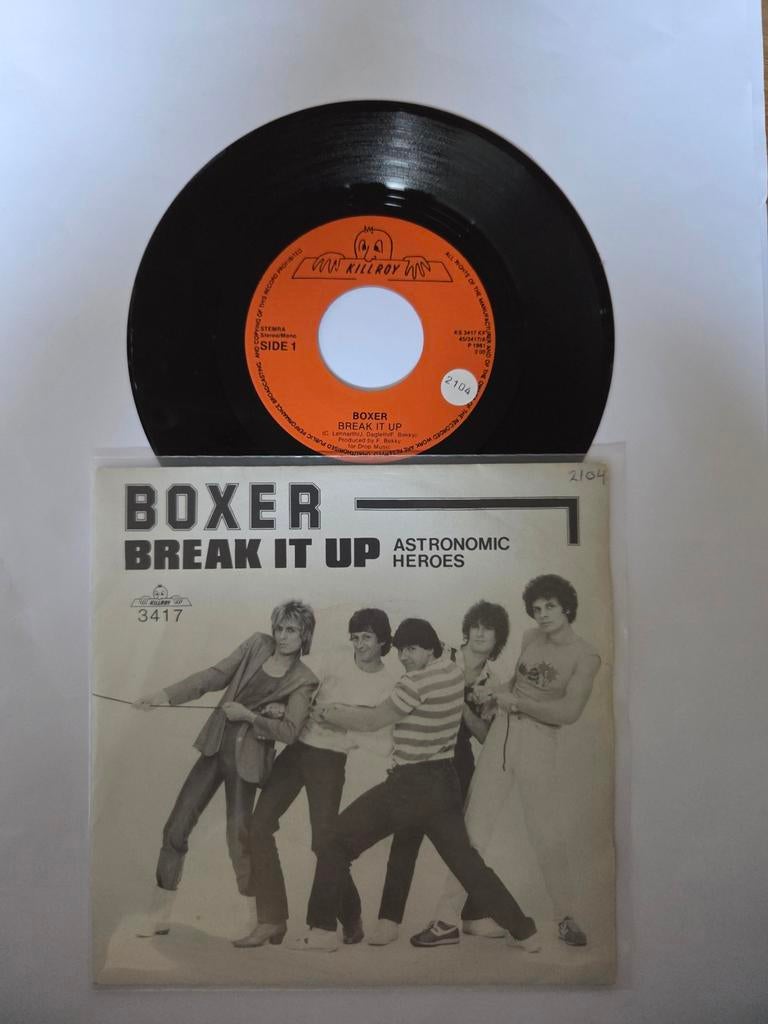 Boxer - Break it up, Gebruikt, 7 inch, Single, Ophalen of Verzenden
