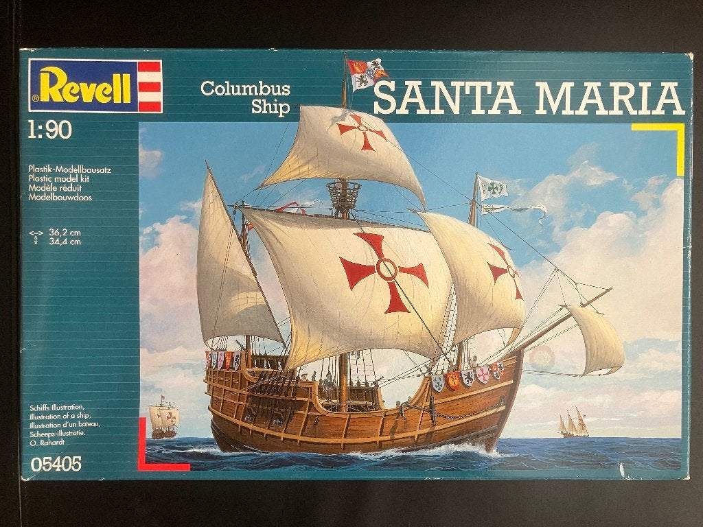 REVELL 05405 Columbus Ship Santa Maria 1:90, Ophalen, Nieuw, 1:50 tot 1:200, Revell