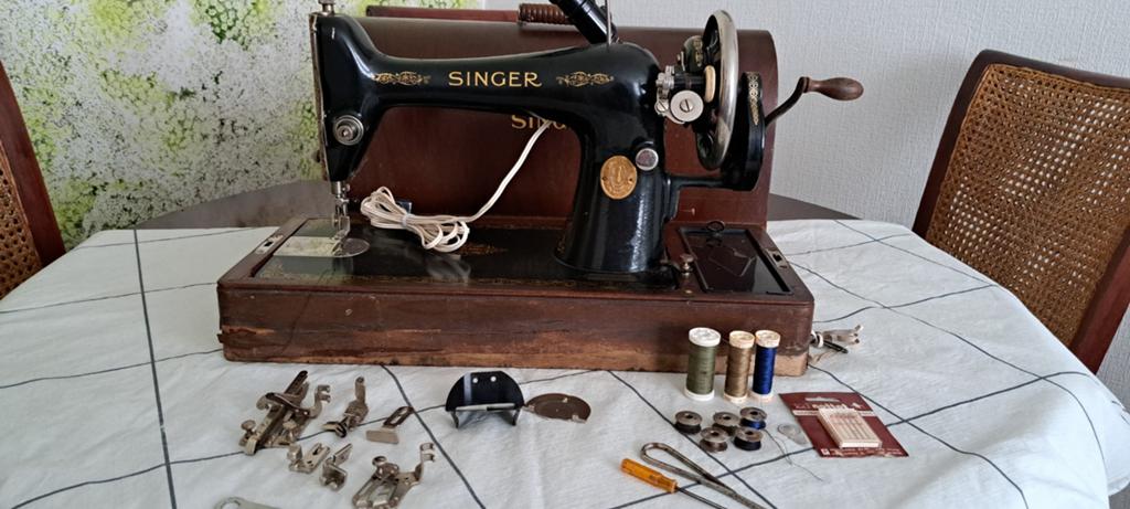 Singer naaimachine, Ophalen