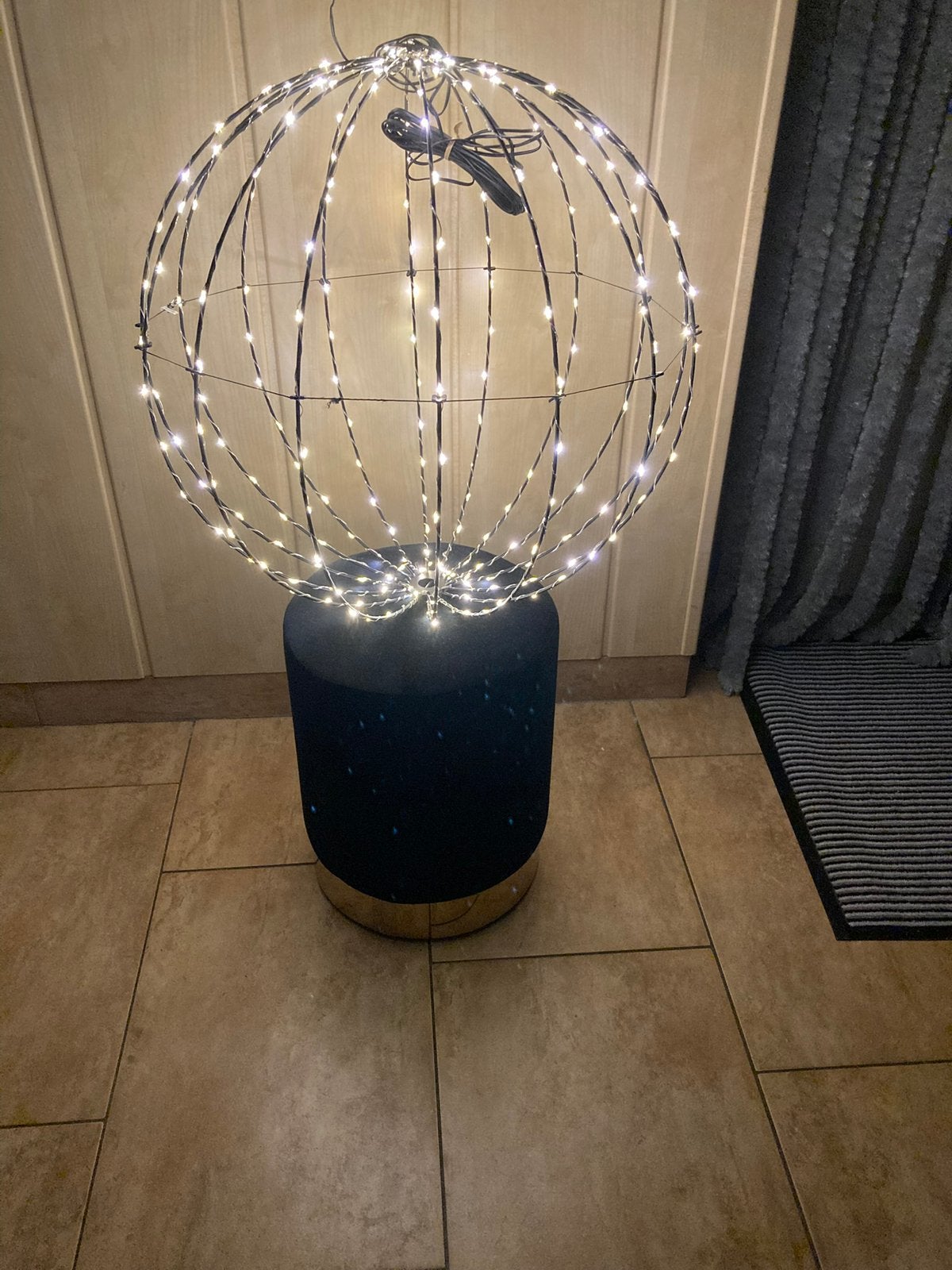 Kerst lichtbol 47,5 cm doorsnede warm white nieuw in doos, Ophalen of Verzenden, Nieuw