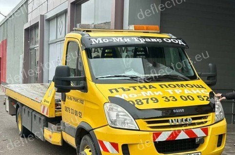 Iveco Daily Zonneklep en motorkap deflector 2000-2014, Nieuw, Ophalen of Verzenden, Bumper, Voor