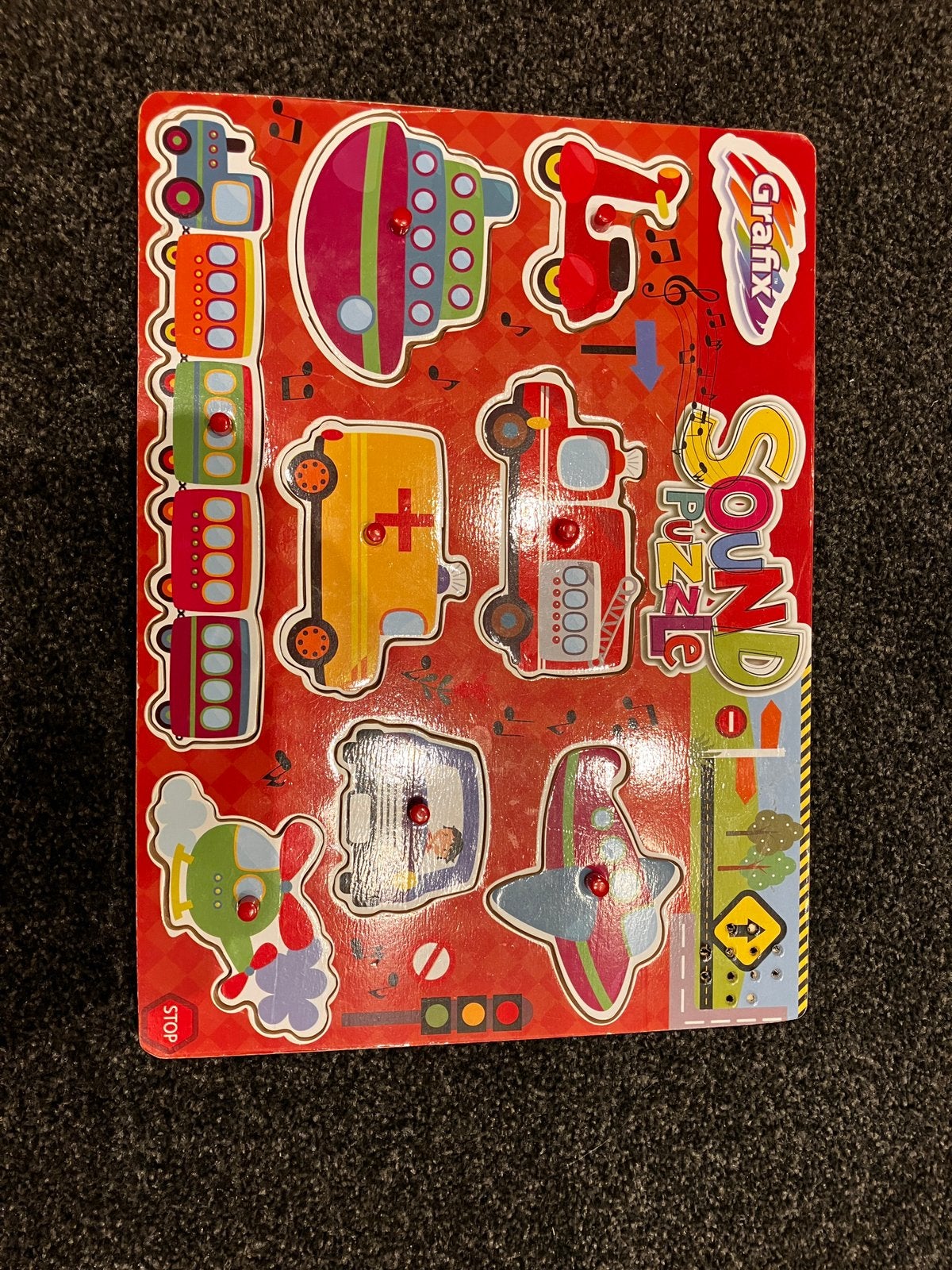 Houten puzzels, Kinderen en Baby's, Speelgoed | Kinderpuzzels, Ophalen, Minder dan 10 stukjes, Gebruikt, Van hout