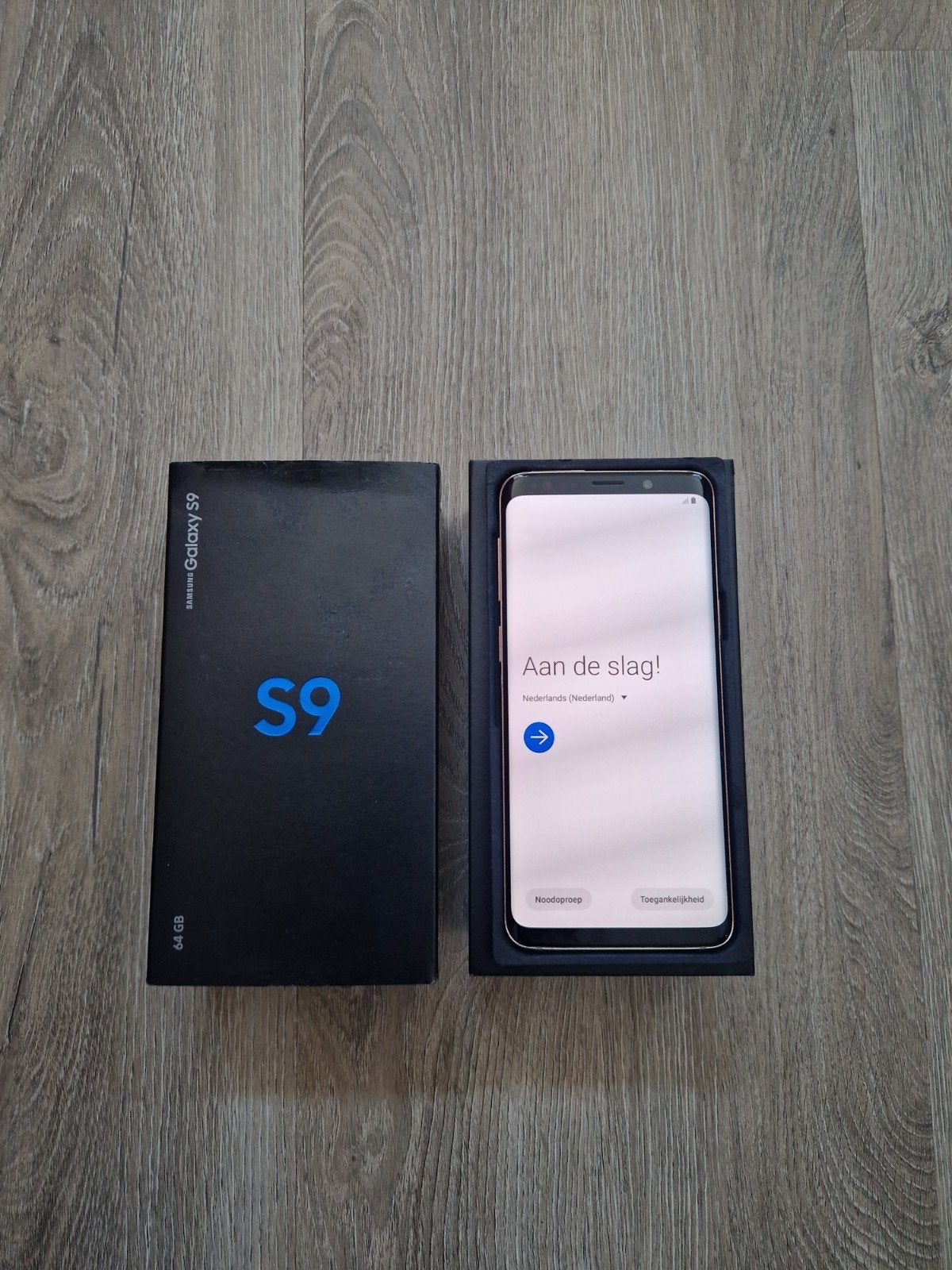 Samsung Galaxy S9 (64GB) Rose Gold, 64 GB, Ophalen of Verzenden, Zo goed als nieuw, Zwart