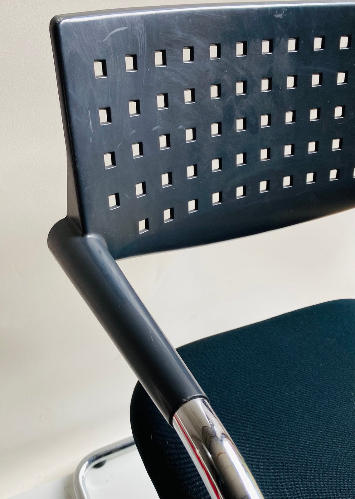 Vitra Visavis stoelen (4), Vitra, Modern design, Gebruikt, Stof