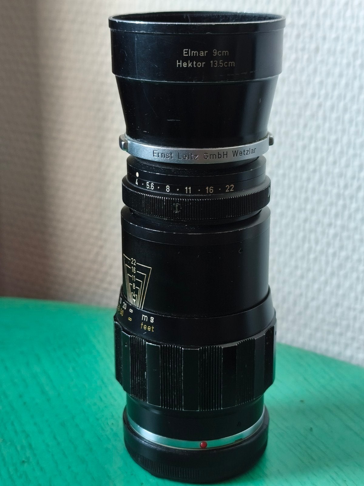 Leitz/Leica wetzlar 135mm f4, Gebruikt, Leica, Leica M-mount, Handmatige focus