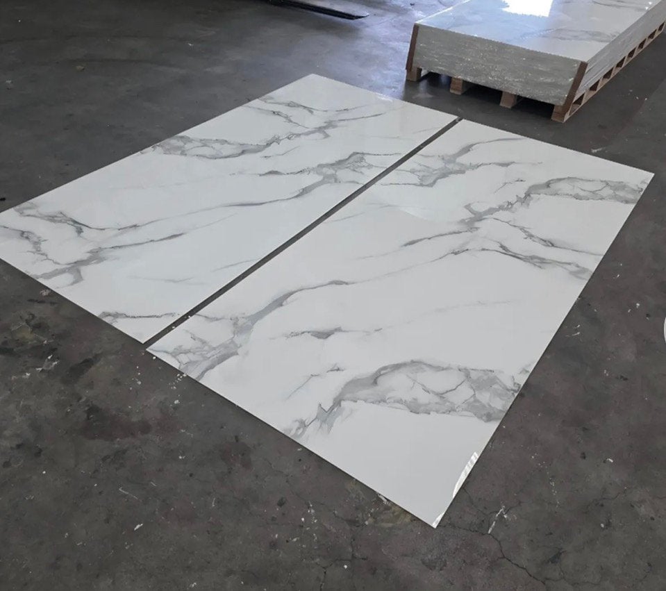 Tekoop nieuw 4x marmerlook pvc paneel, Ophalen, Nieuw