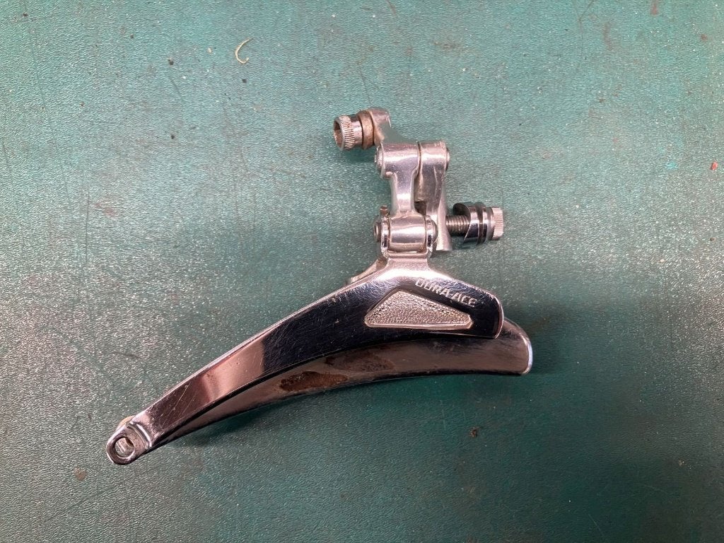 Shimano Dura-Ace FD-7200 voorderailleur vintage, Gebruikt, Mountainbike, Staal, Ophalen of Verzenden