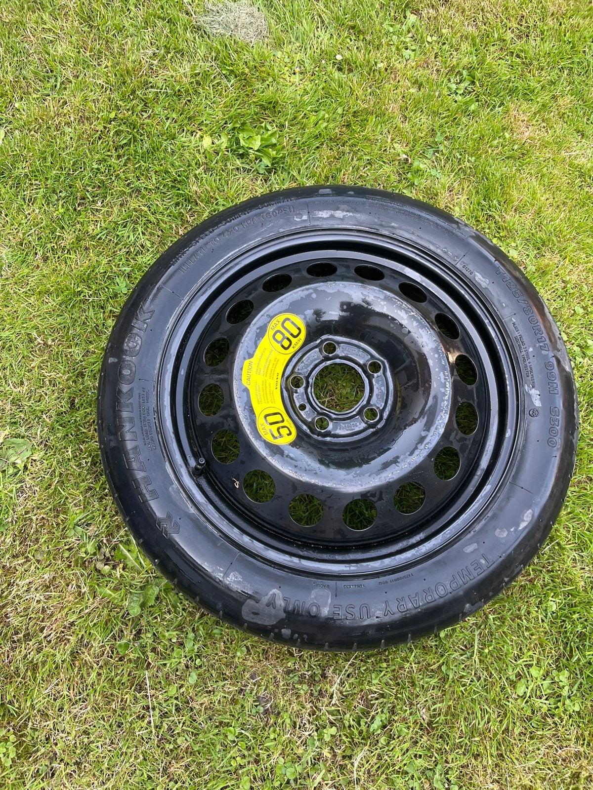 Reservewiel / thuiskomertje voor Volvo V70 / C70 / S70 / 850, Ophalen of Verzenden, Gebruikt