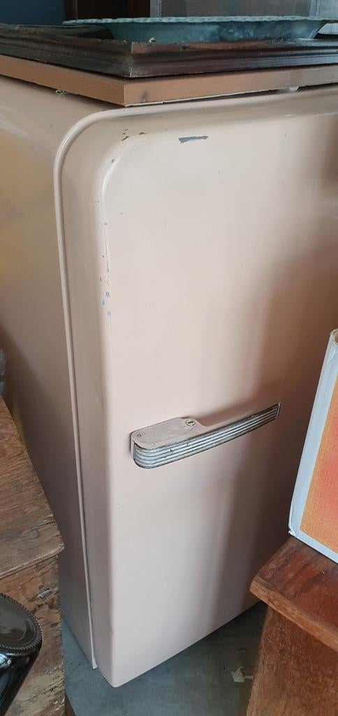 Vintage Bosch Tafelmodel Koelkast - Roze, Ophalen, Gebruikt, 85 tot 120 cm