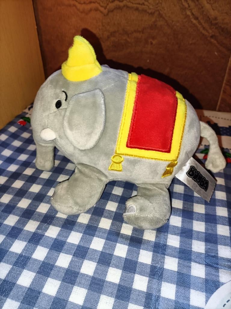 Olifant knuffel Tumbi van Bumba 17 cm groot, Ophalen of Verzenden, Zo goed als nieuw